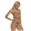 Autumn Tones Swimsuit up to 3 XL (FWS)