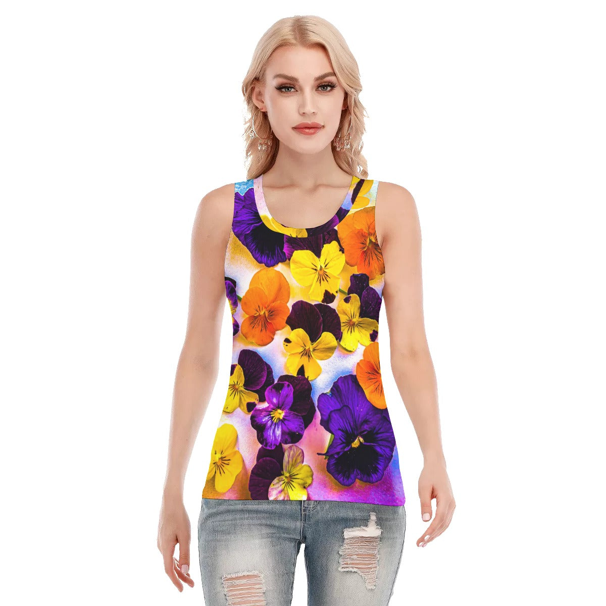 Arty Violas Women's Skinny Sport Tank Top