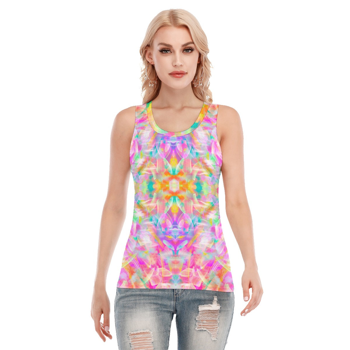 Colourful Whispers Tank Top up to 5 XL (FWS)