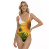 Sunflowers Swimsuit up to 3 XL (FWS)