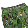 Graphic Jungle High Waist Leggings with Side Pockets up to 6 XL