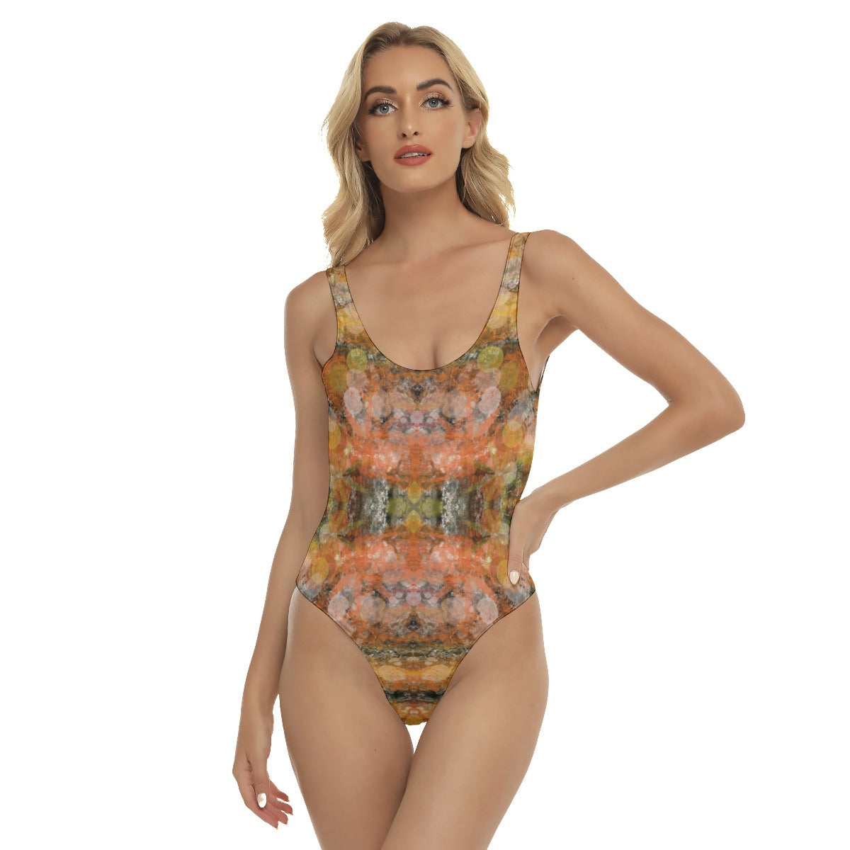 Autumn Tones Swimsuit up to 3 XL (FWS)