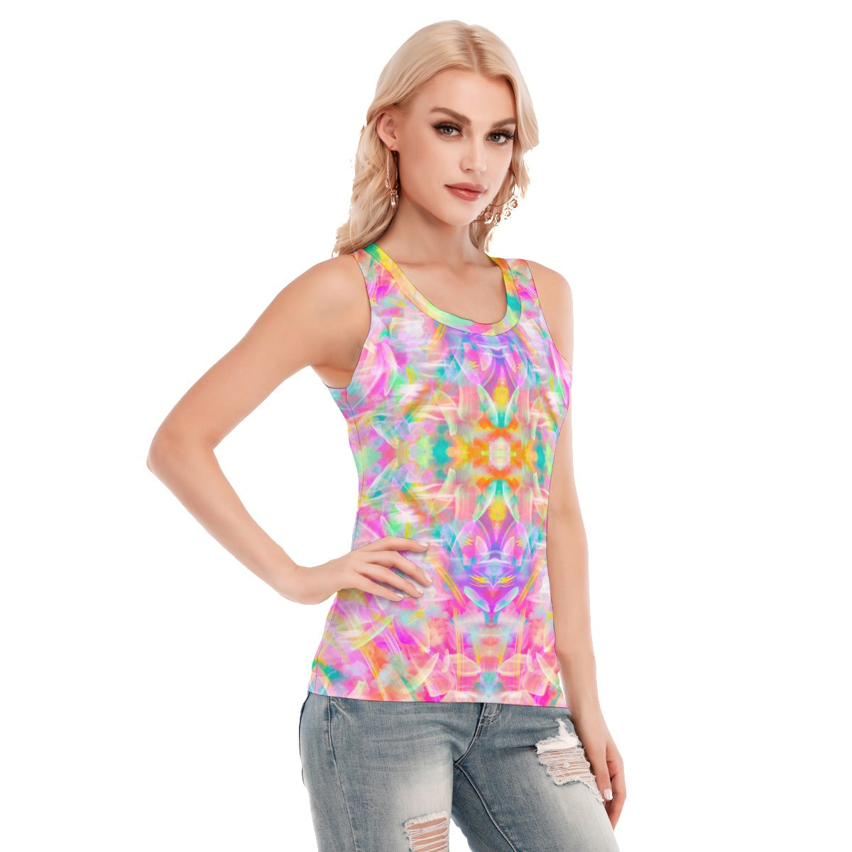 Colourful Whispers Tank Top up to 5 XL (FWS)