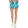 Leaves 2 Women's Beach Shorts with Pockets up to 5 XL