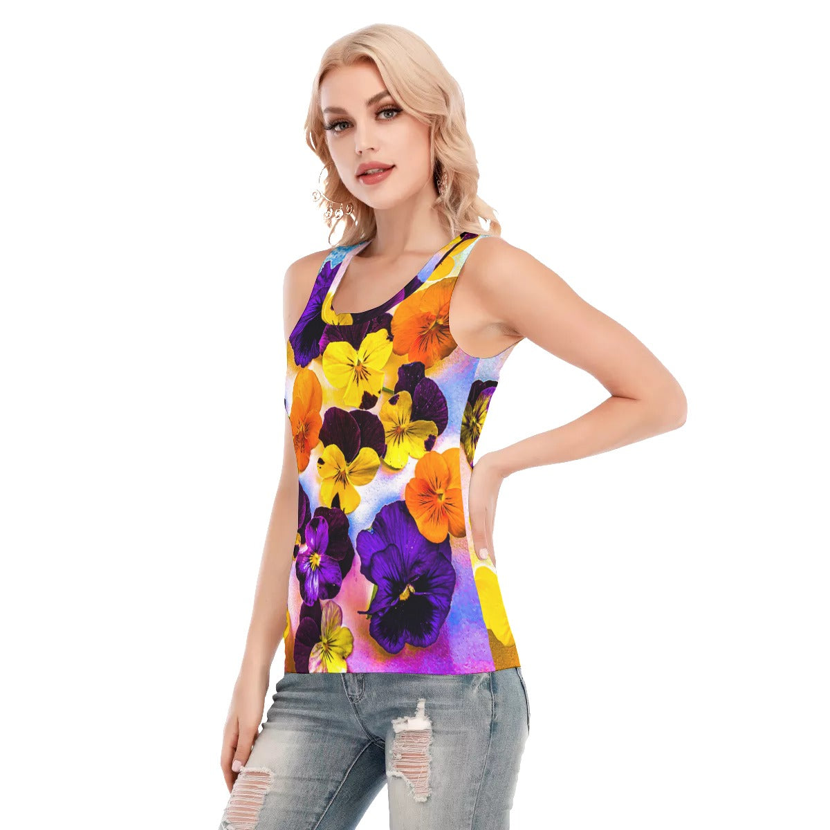 Arty Violas Women's Skinny Sport Tank Top