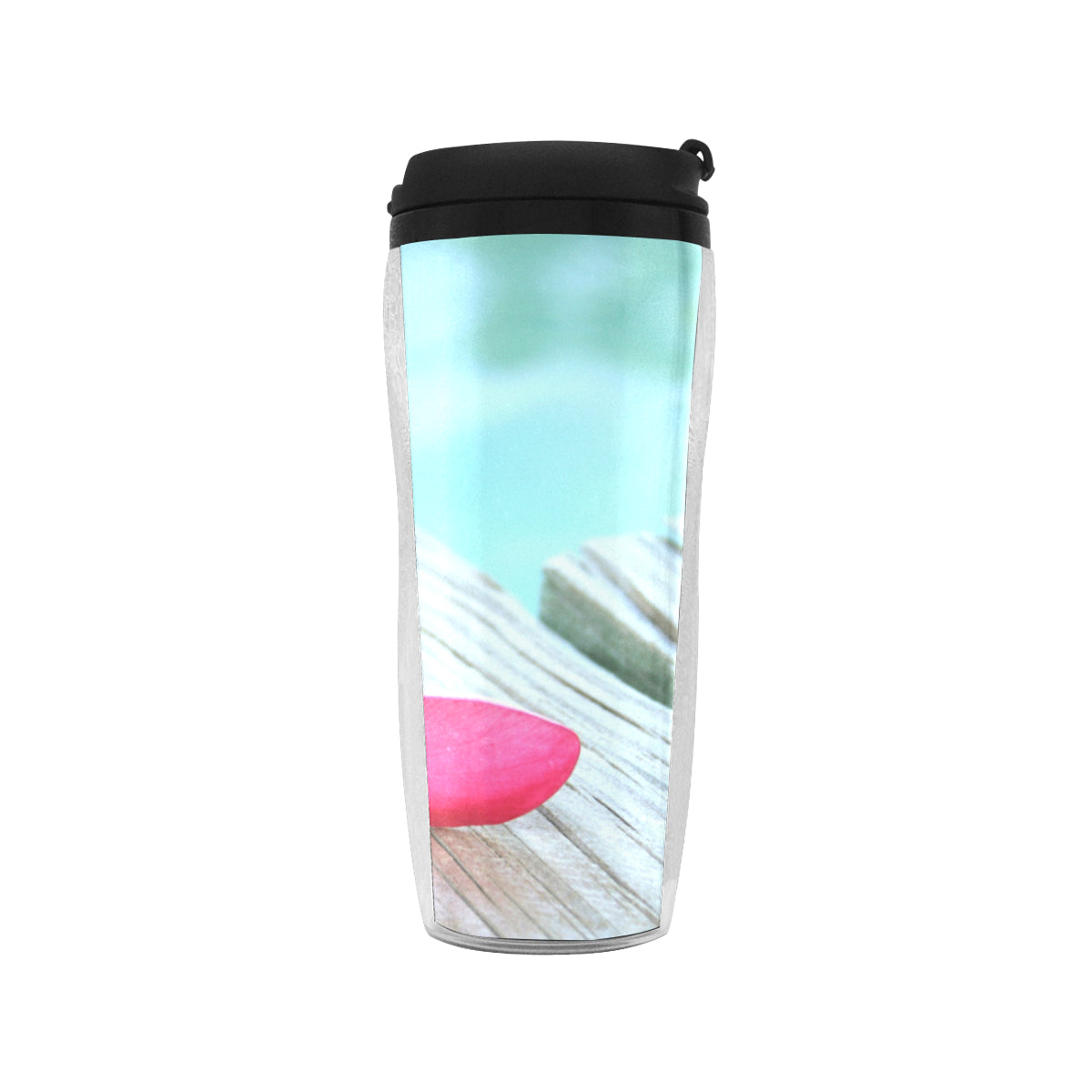 Pink Frangipani Reusable Cup