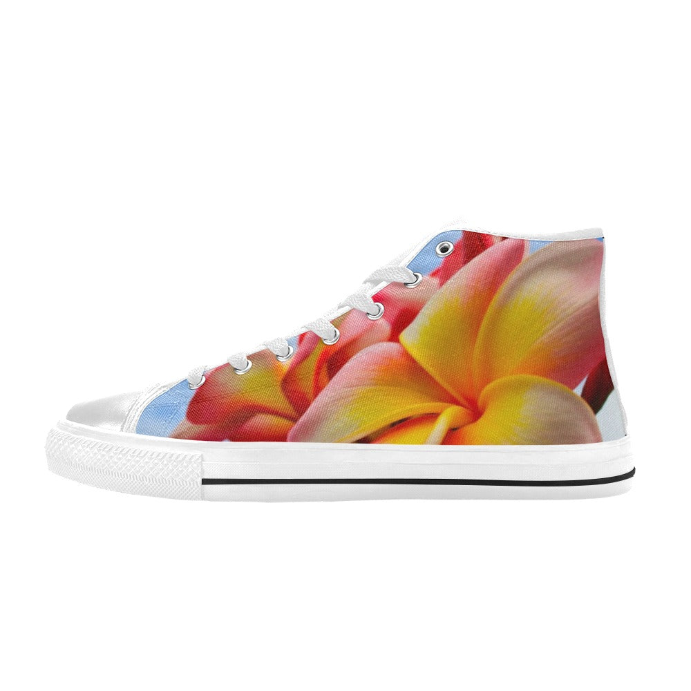 Frangipani Sky High Top Canvas Women's Shoes