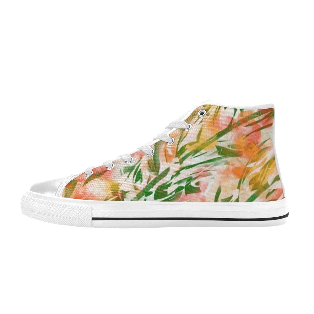 Bush Art High Top Canvas Women's Shoes