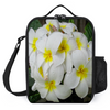 Fresh White Frangipanis Small Insulated Lunch Bag