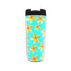 Yellow Frangipanis Aqua Reusable Cup