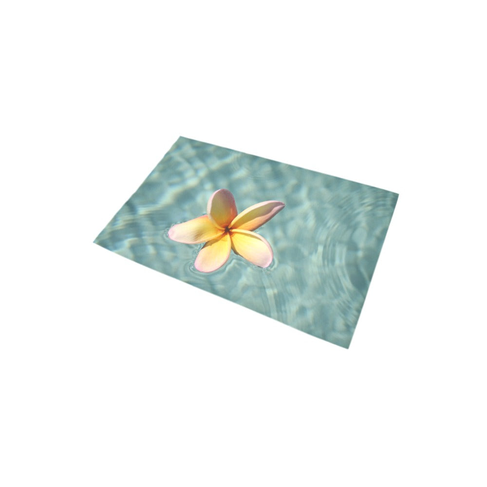 Floating Frangipani Bath Rug 20" x 32" (FWS)