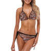 Choc Swirl String Bikini up to 5 XL (FWS)