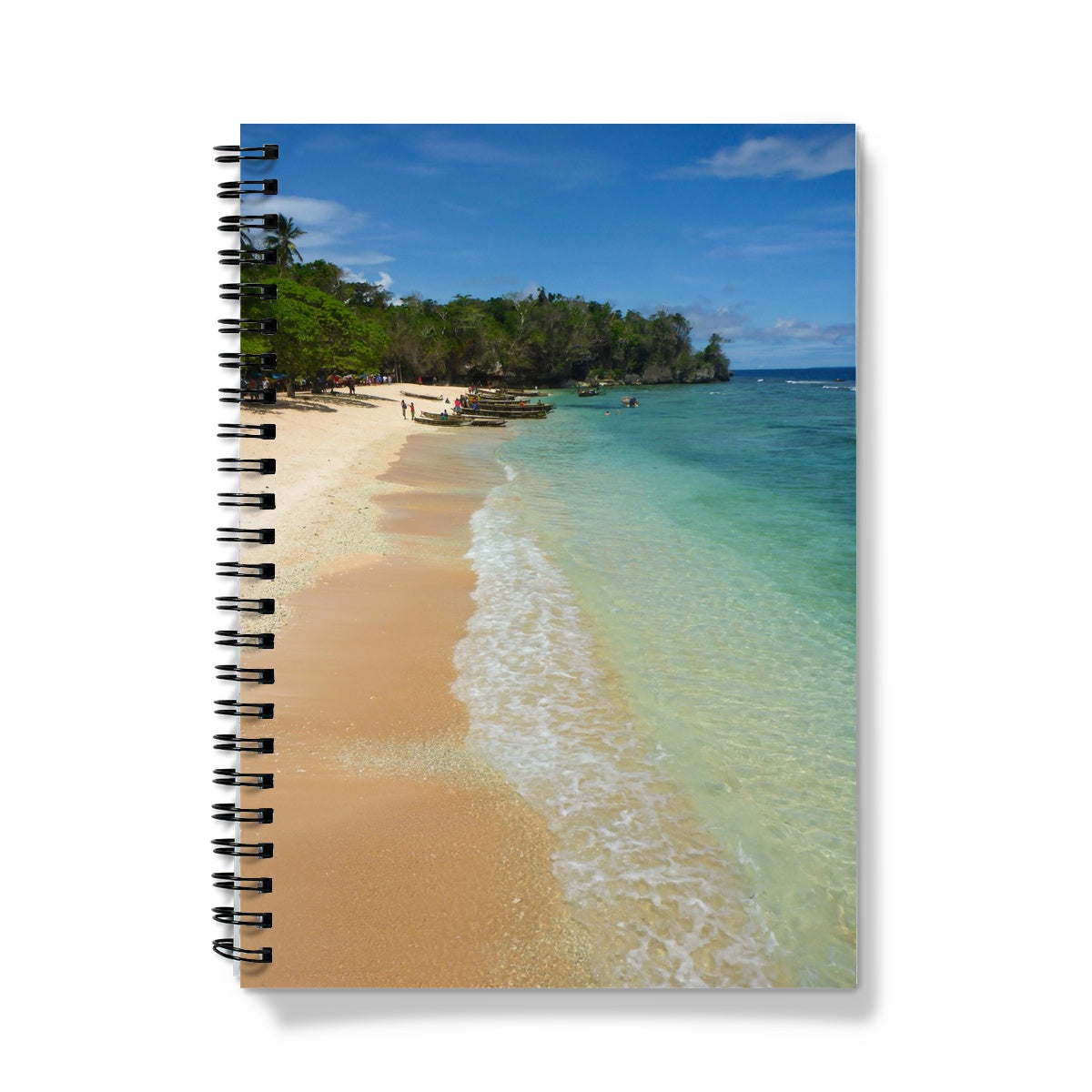 Kiriwina Island A5 Lined Spiral Bound Notebook (FWS)