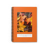 Autumn Leaves A5 Lined Spiral Bound Notebook (FWS)