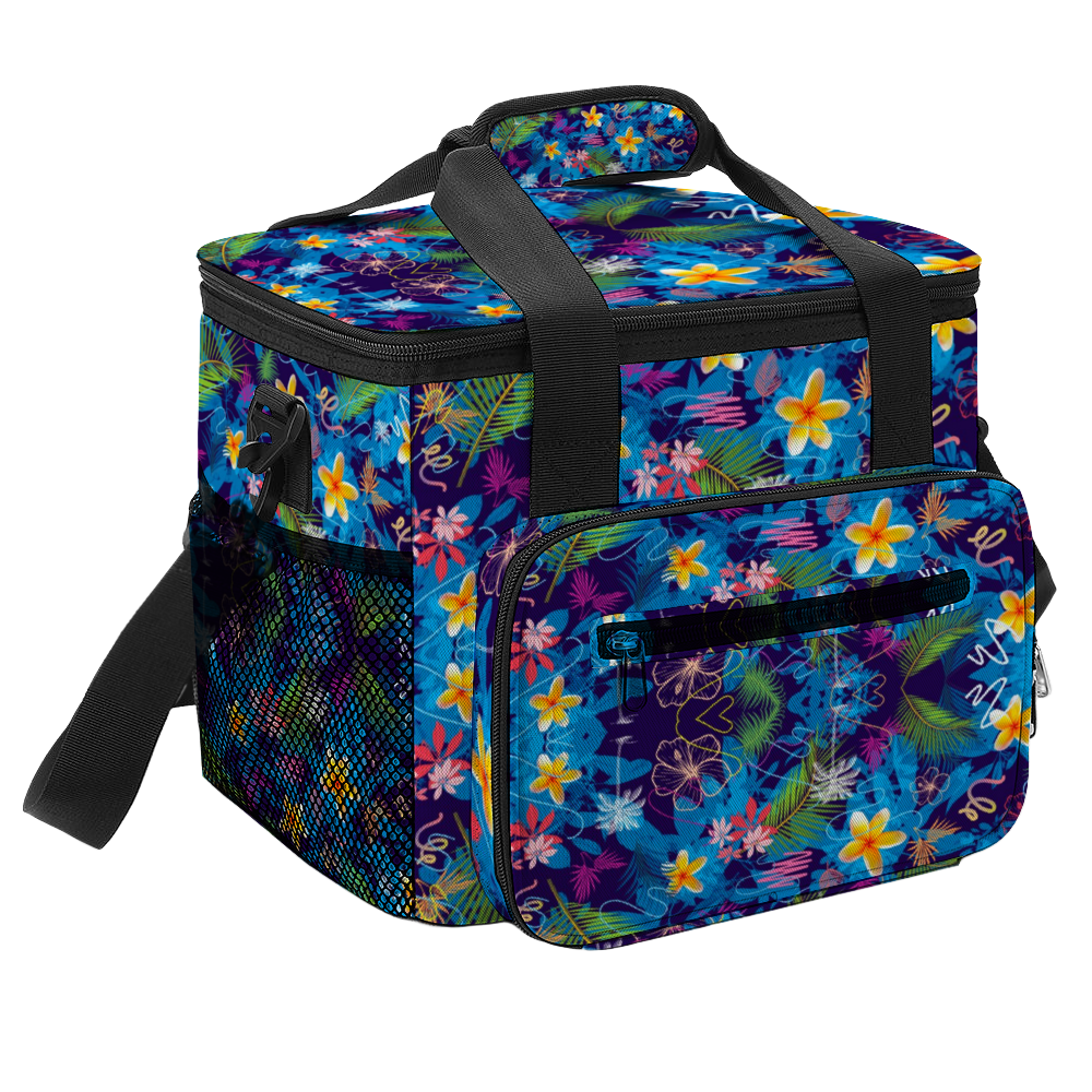 Hawaiian Blue Multi Function Large Waterproof Bag