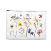 Wildflowers White Accessory Pouch (FWS)