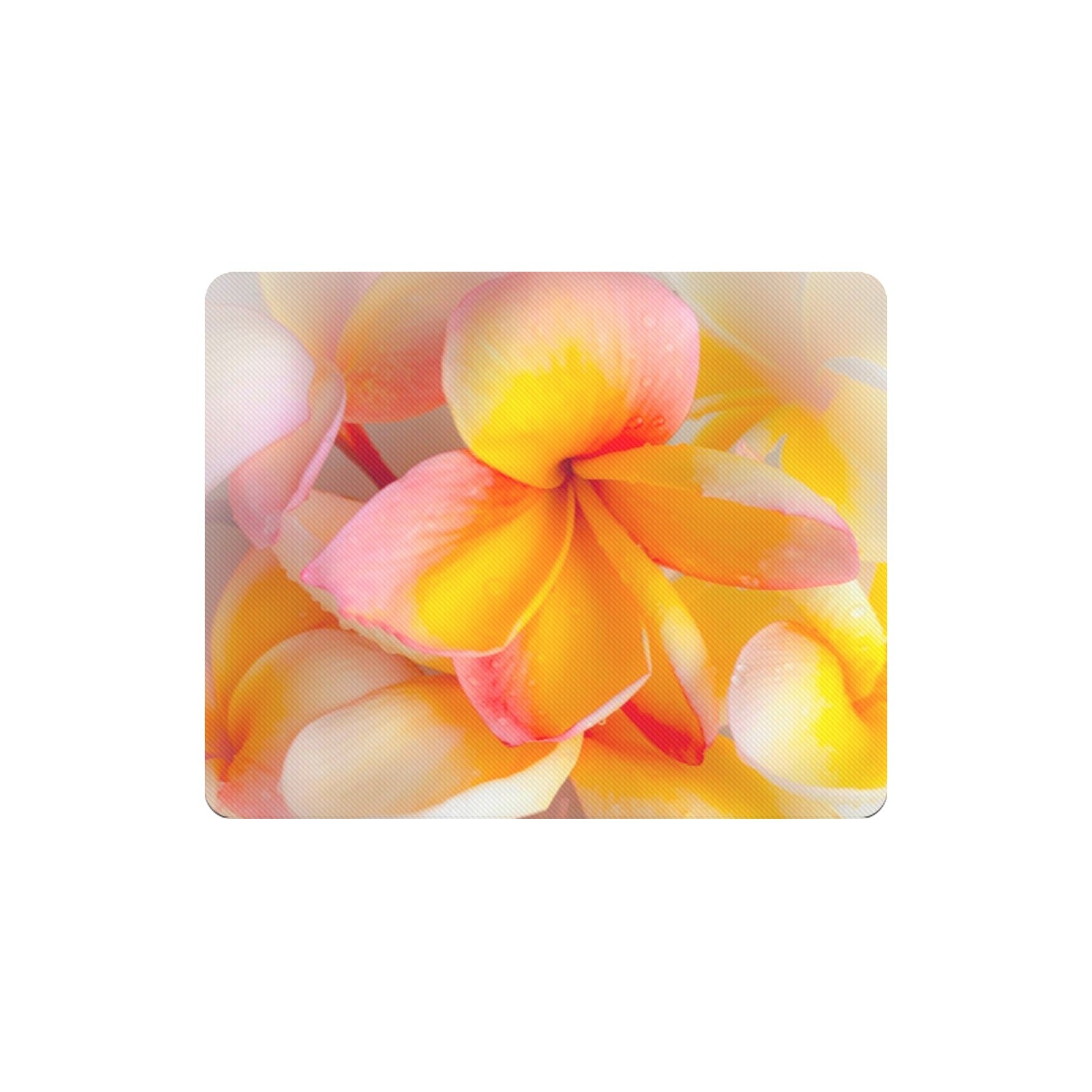 Soft Tri Colour Frangipani Mousepad (Made in Australia)