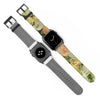 Cream Roses Apple iWatch Replacement Strap Vegan Leather (FWS)