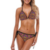 Black Pinky Leopard String Bikini up to 5 XL (FWS)