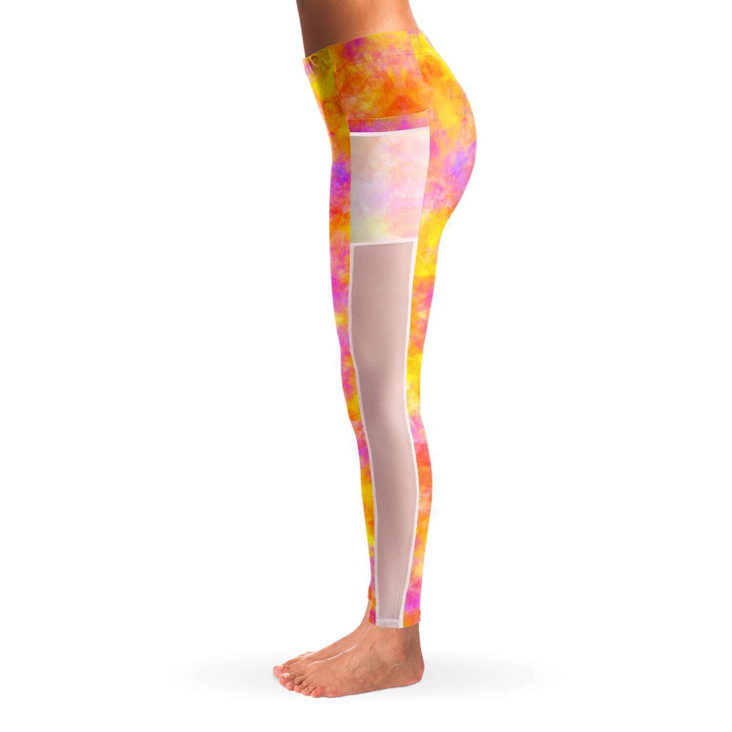 Hot Art Mesh Pocket Leggings (FWS)