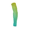 Yellow to Aqua Stained Glass Weather Protection Arm Sleeves (FWS)