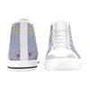 Wildflowers Lilac High Top Canvas Women's Shoes