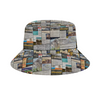 Australian Newspaper Colour Bucket Hat