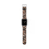 Coffee Beans Apple iWatch Strap Vegan Leather