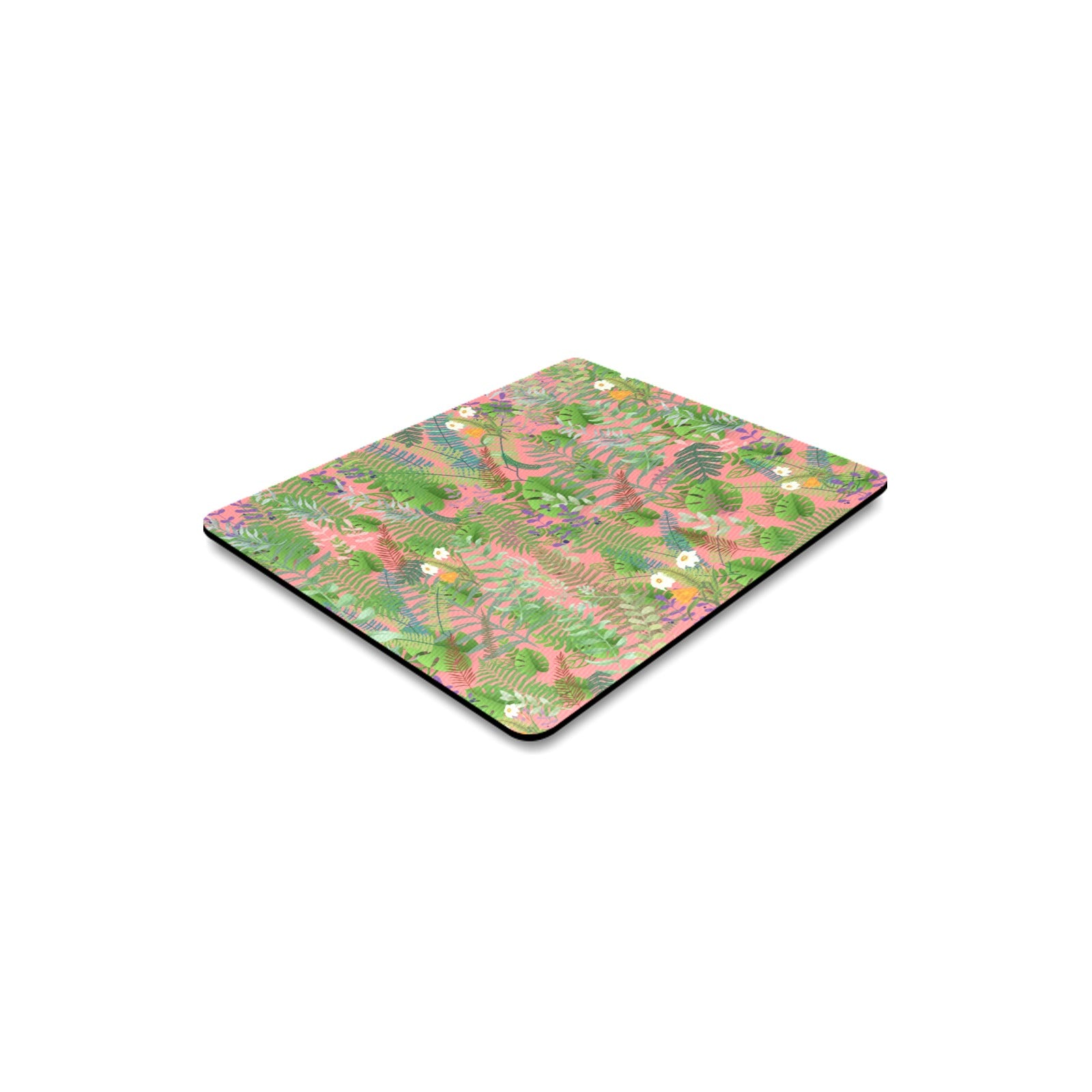 Graphic Jungle Pink Rectangle Mousepad (Made In Australia)