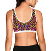 Black Pinky Leopard Sports Top up to 3 XL