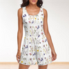 Wildflowers White Sleeveless Short Jumpsuit with Pockets up to 2 XL