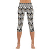 Graphic Wolves Capri Leggings up to 5 XL