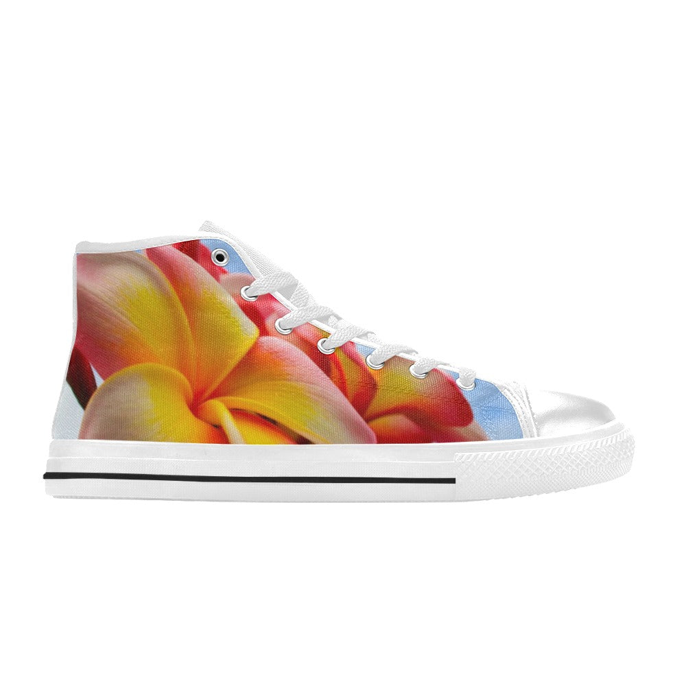 Frangipani Sky High Top Canvas Women's Shoes