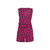 Hot Pink Leopard Sleeveless Short Jumpsuit (FWS)