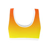 Ombre Orange Yellow Sports Top up to 3 XL