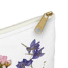 Wildflowers White Accessory Pouch (FWS)