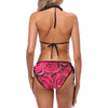 Bright Red Roses String Bikini up to 5 XL (FWS)