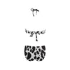Big Leopard Women's Fringe Swimsuit up to 2 XL
