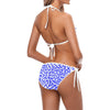 Blue & White Leopard String Bikini up to 5 XL (FWS)