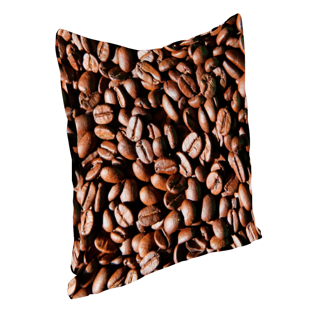 Coffee Beans Multisize Zip Cushion Cover (FWS)