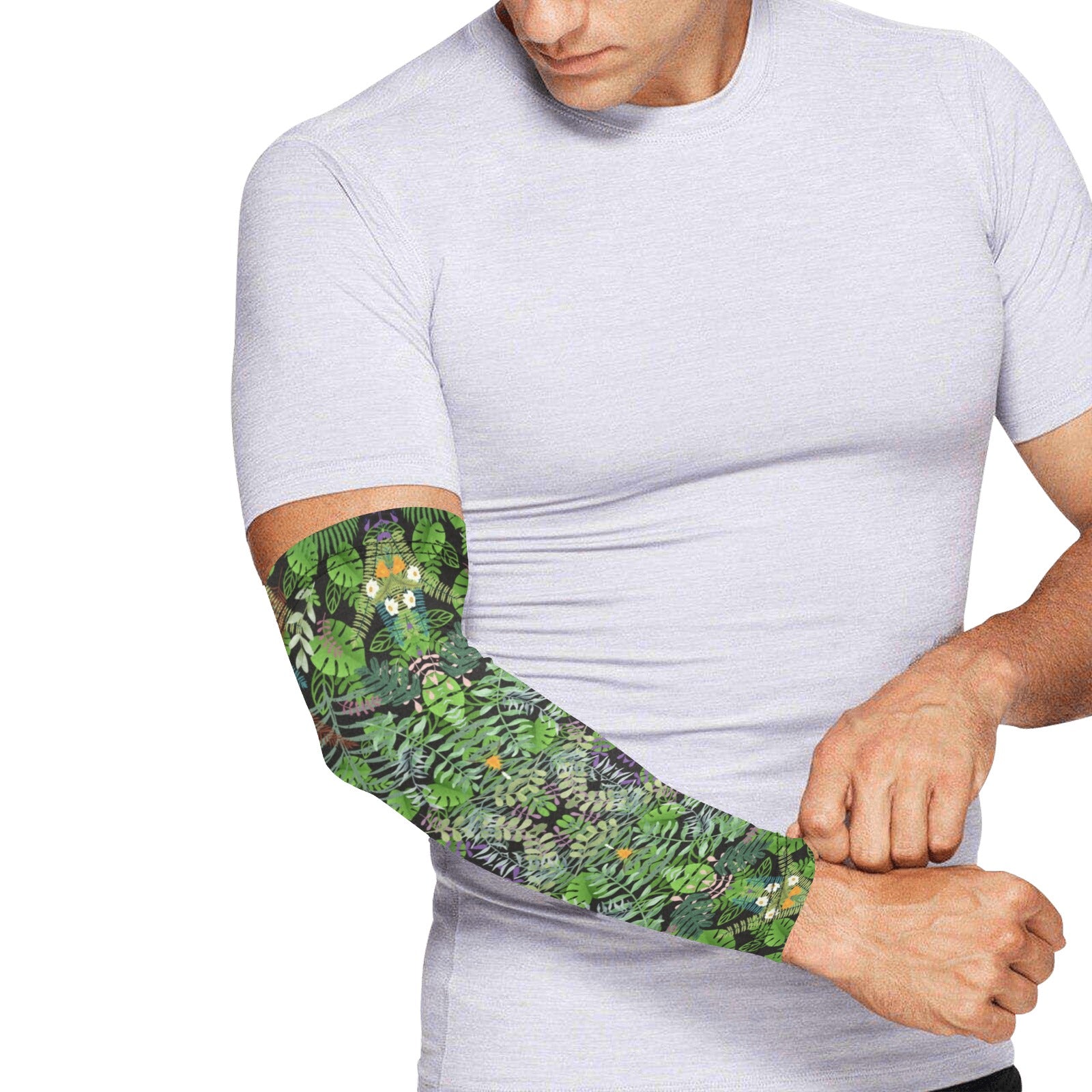 Graphic Jungle Weather Protection Arm Sleeves (FWS)