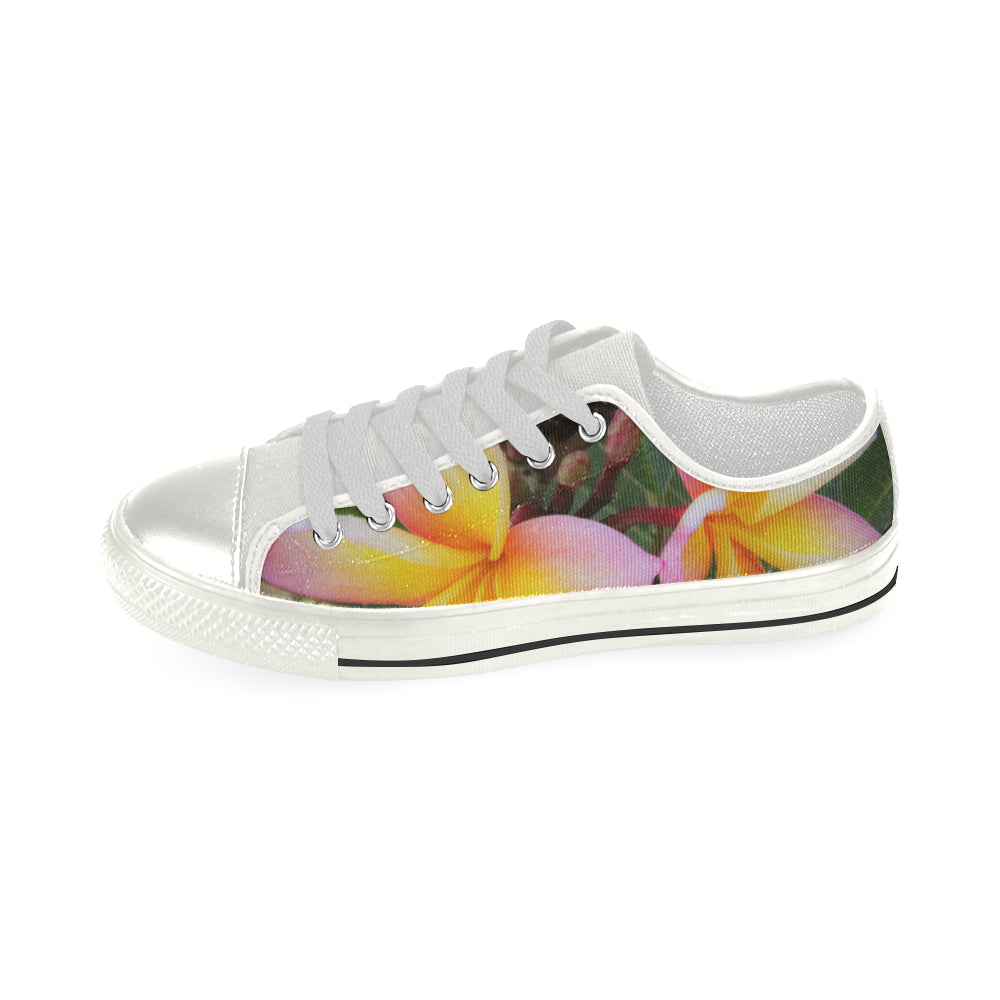 Tri Colour Frangipani 02 Low Rise Women's Shoes