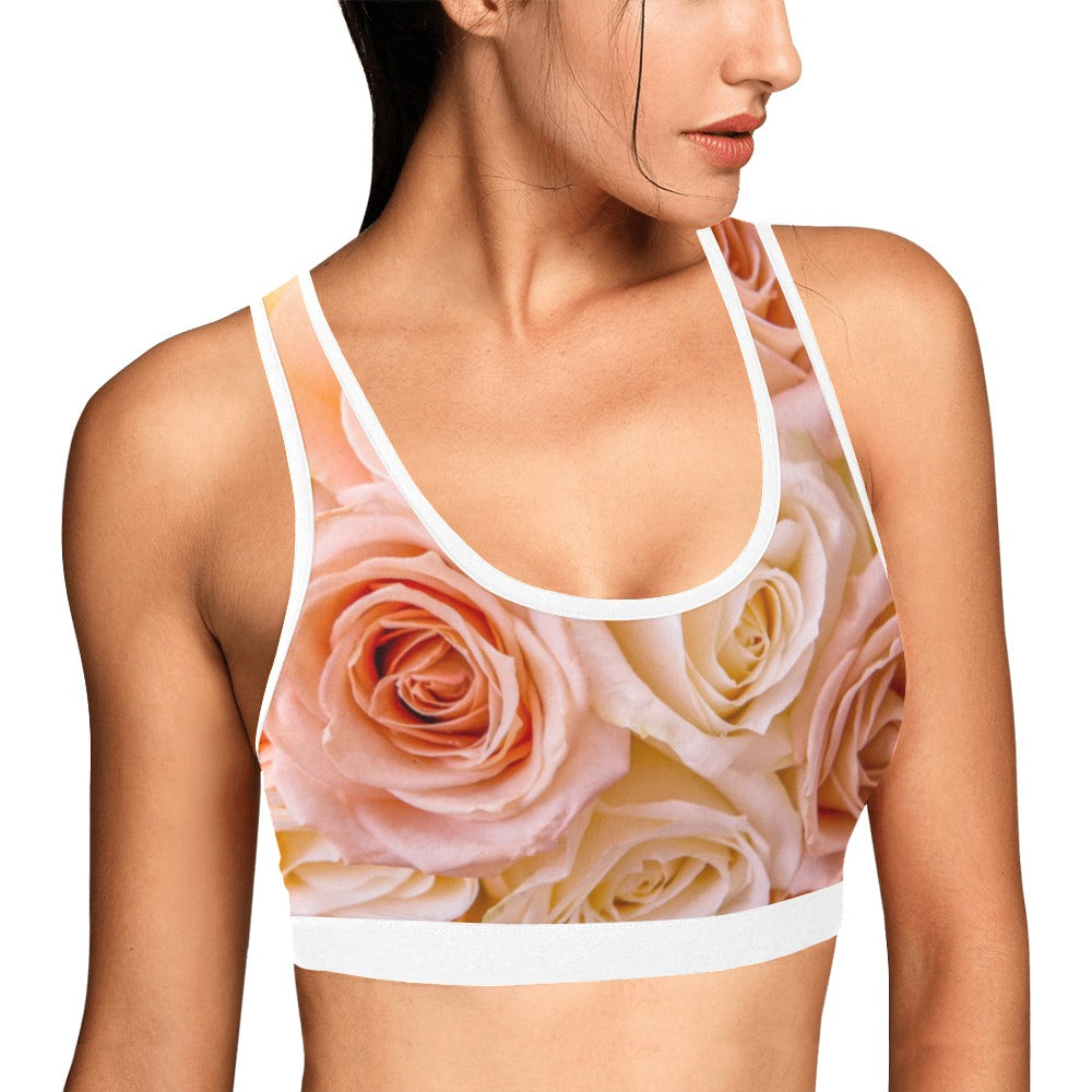 Pinky Roses Sports Top up to 3 XL