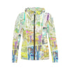 City Watercolour Full Zip Hoodie up to 2 XL