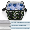 White Frangipanis Multi Function Large Waterproof Bag