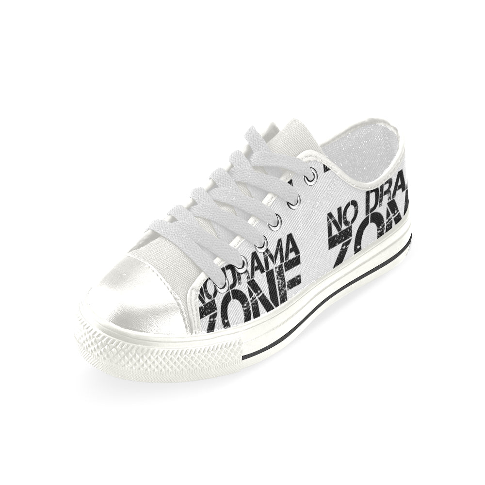 No Drama Zone Low Rise Shoes White