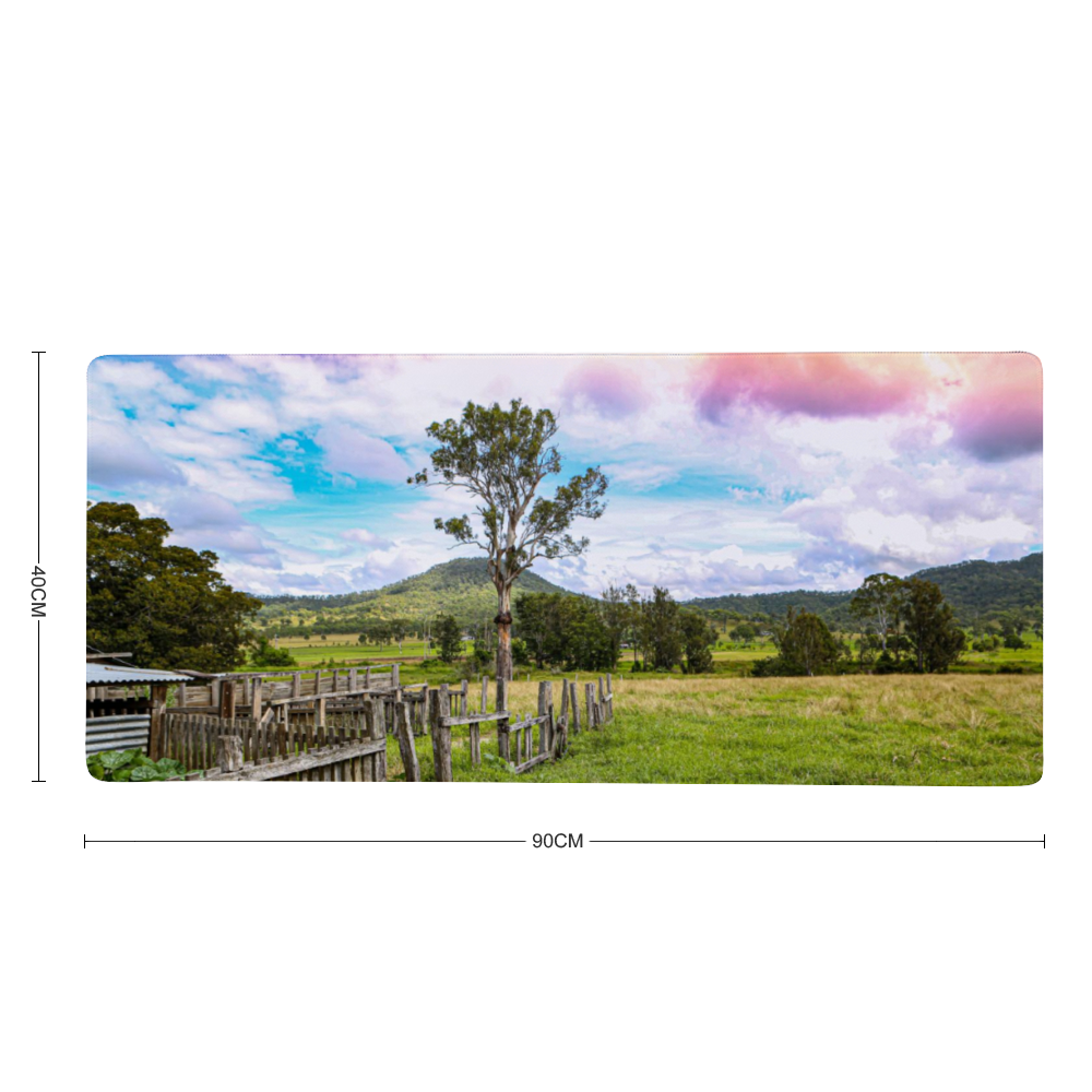 Country Style Extra Large Mousemat 16" x 35''