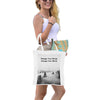 Change Your Words Large Cotton Canvas Tote Bag (Made in Australia)