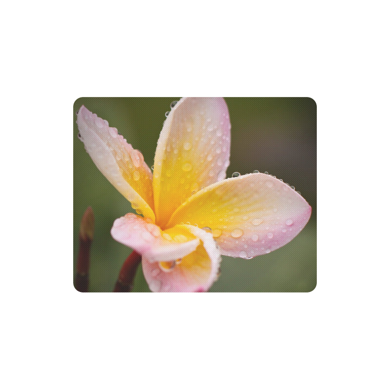 Sq Frangipani Mousepad (Made in Australia)