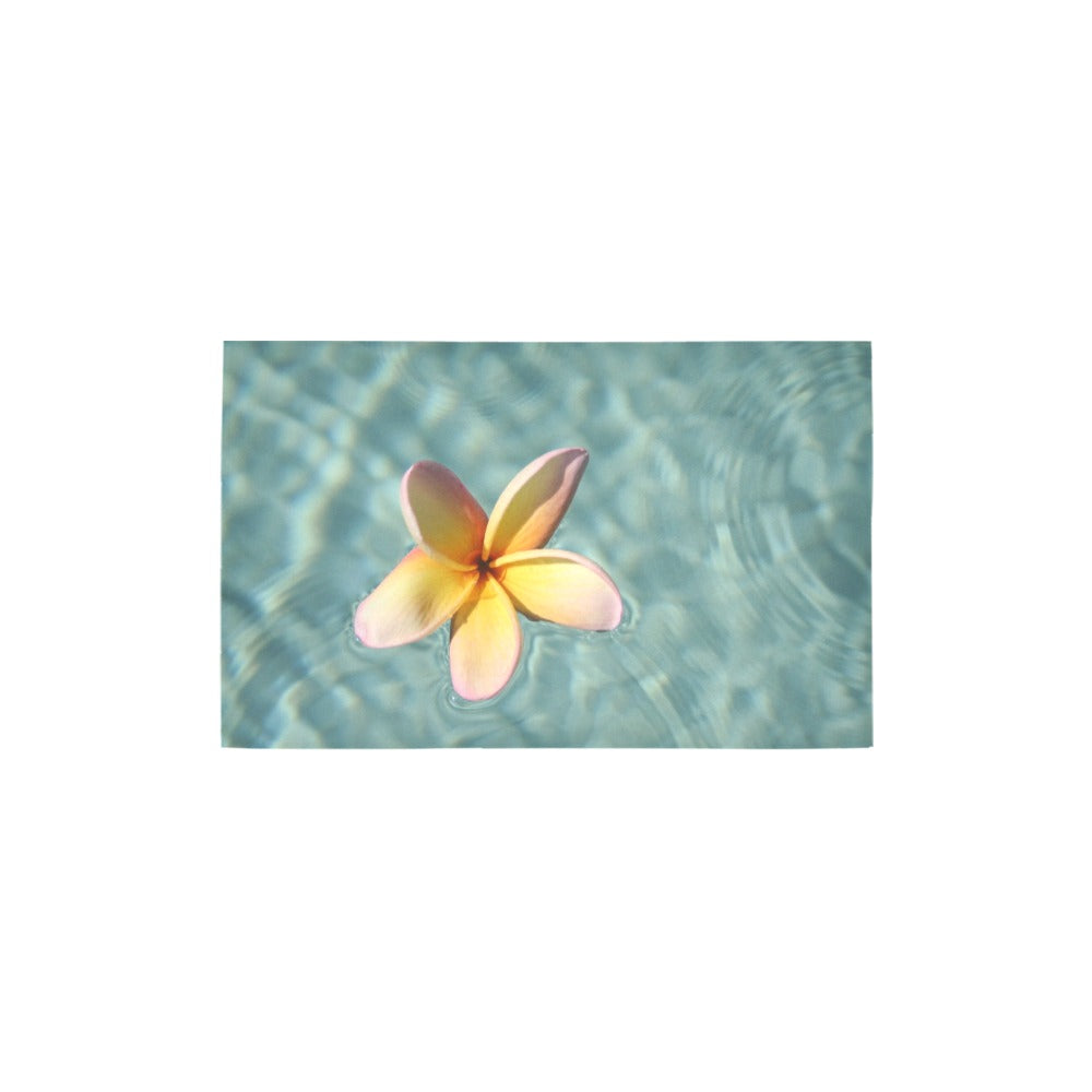 Floating Frangipani Bath Rug 20" x 32" (FWS)